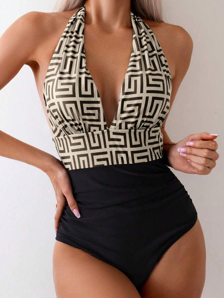 Grecian Halter Swimsuit