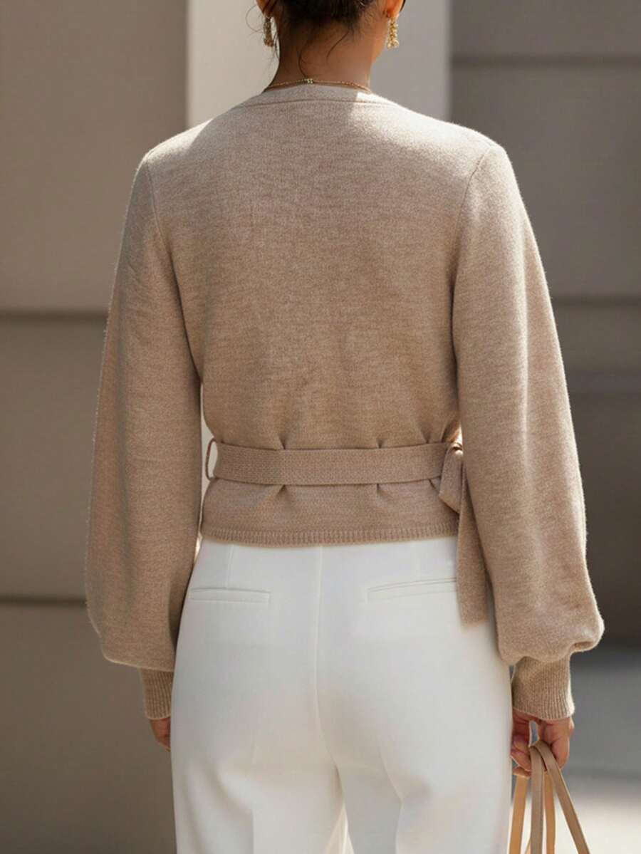 Brookhaven V-Wrap Cardigan