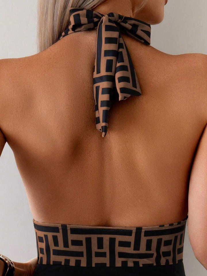 Grecian Halter Swimsuit
