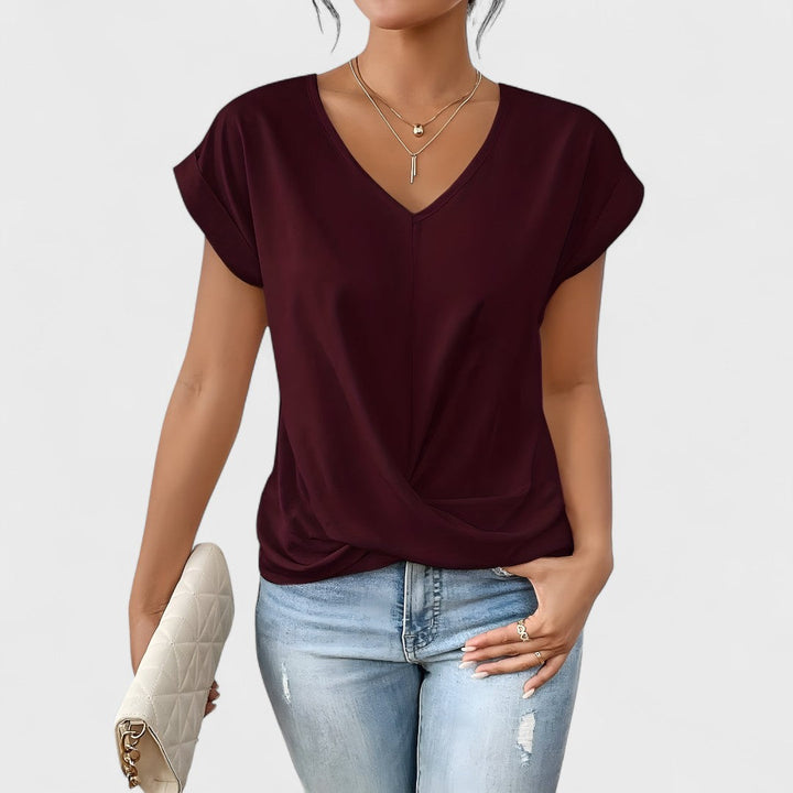 Maia – Top a V intrecciato