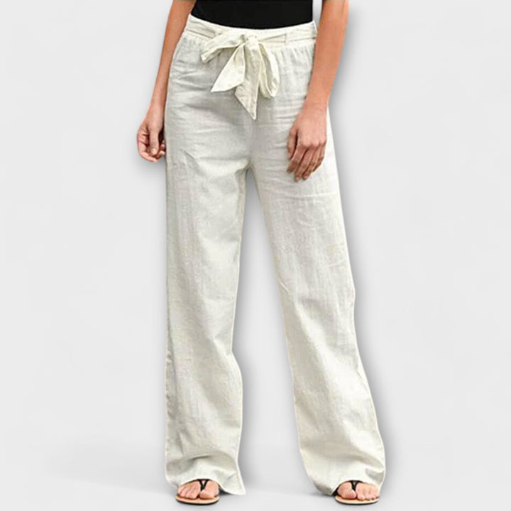 Elena - Pantaloni leggeri in lino
