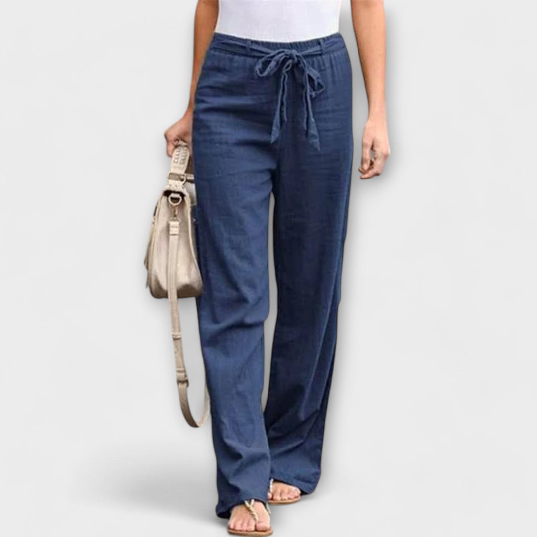 Elena - Pantaloni leggeri in lino