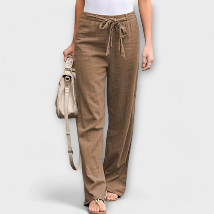 Elena - Pantaloni leggeri in lino