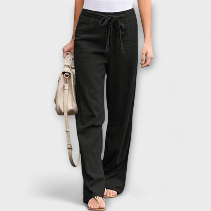 Elena - Pantaloni leggeri in lino