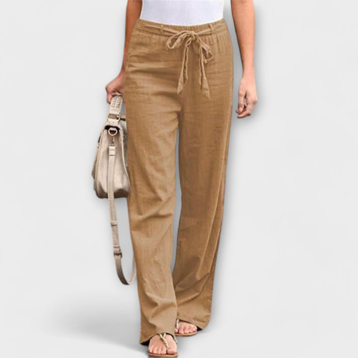 Elena - Pantaloni leggeri in lino