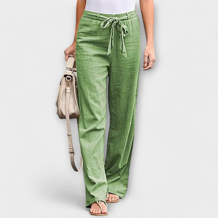 Elena - Pantaloni leggeri in lino