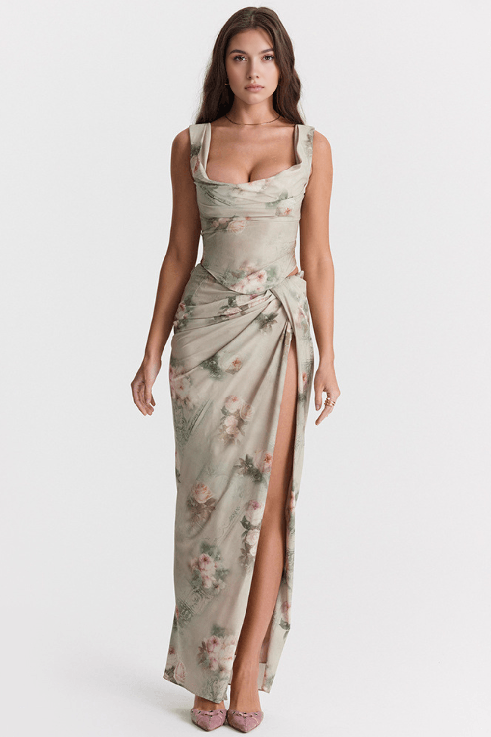 Ivelle | Abito Cut-Out con Spacco
