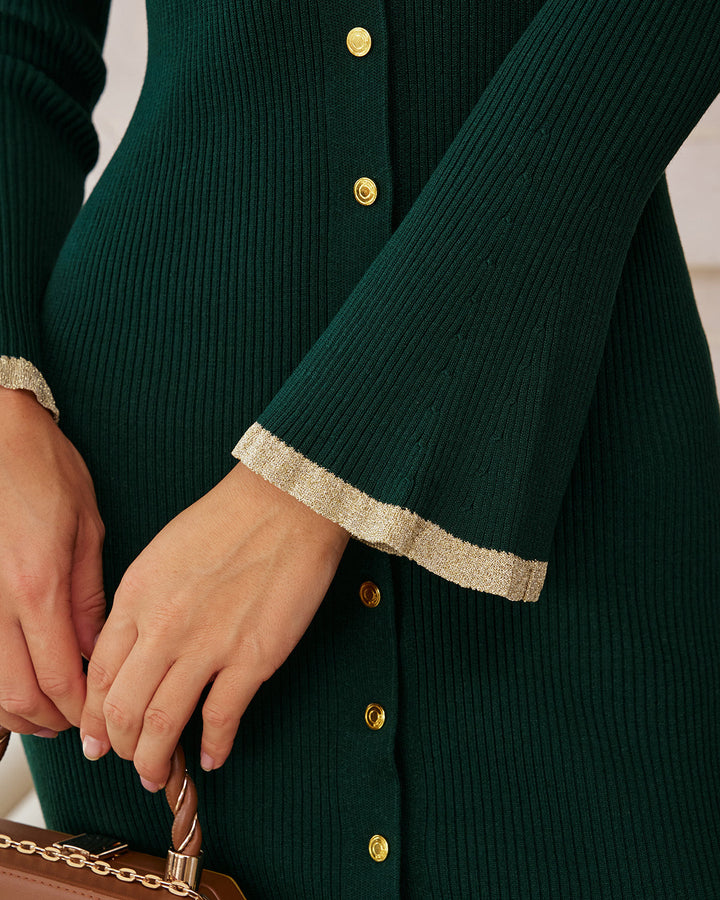Ribbed Knit Dress
